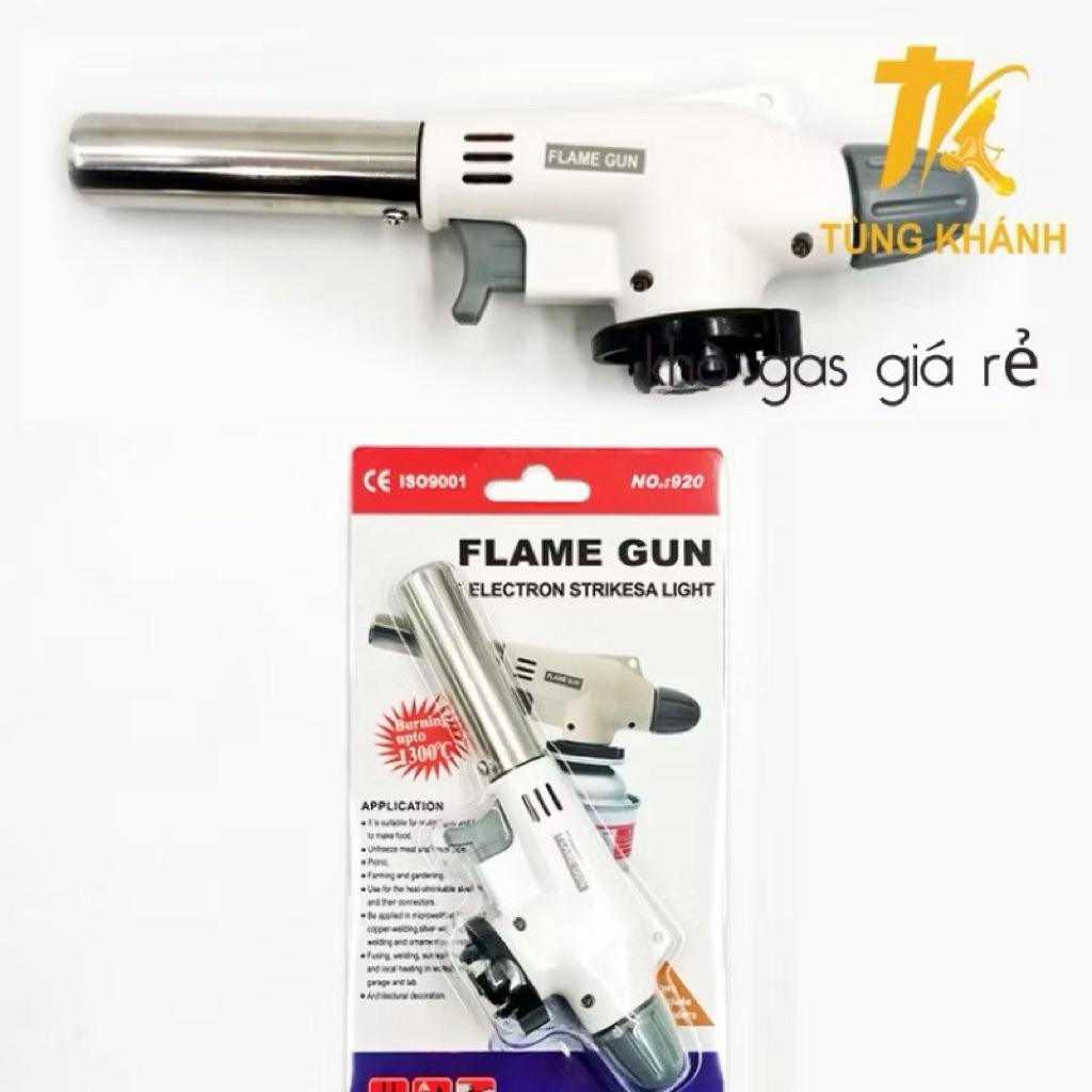Đầu khò gas, đèn khò ga [ HÀNG LOẠI 1 ]có mồi lửa sử dụng cho bình gas mini