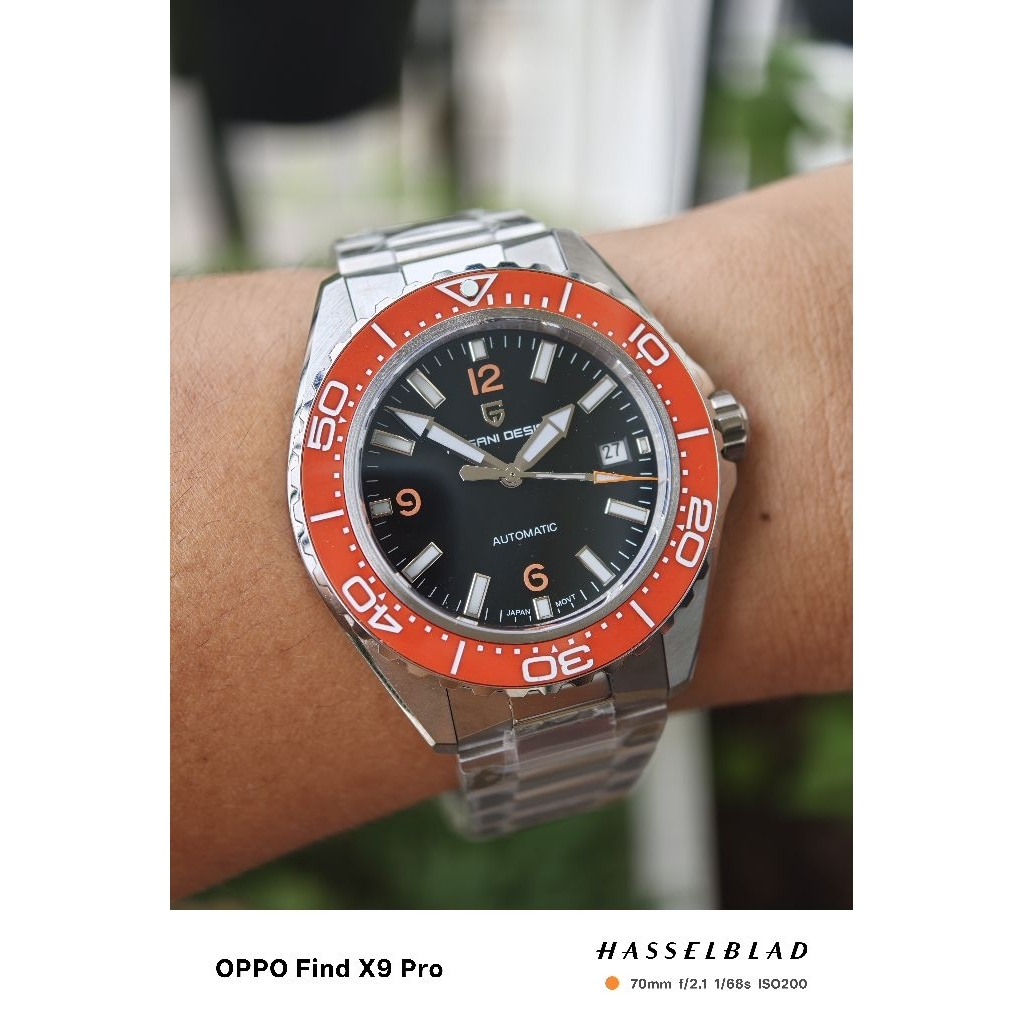 Đồng hồ Pagani Design dáng seamaster cực đẹp cho nam