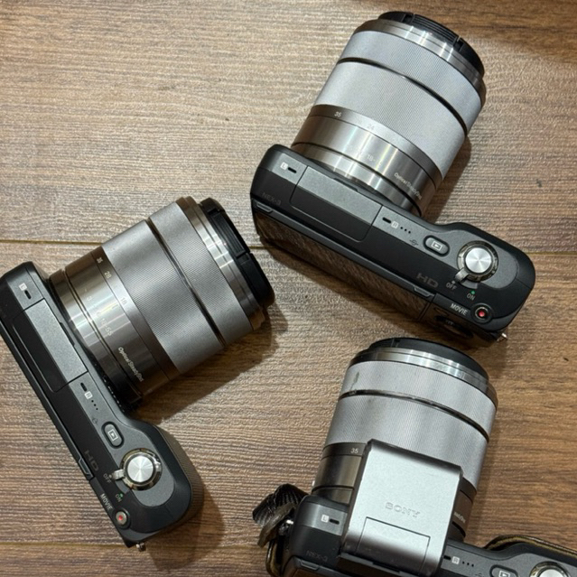 Máy ảnh cũ Sony nex 3 kèm lens 18-55mm giá rẻ