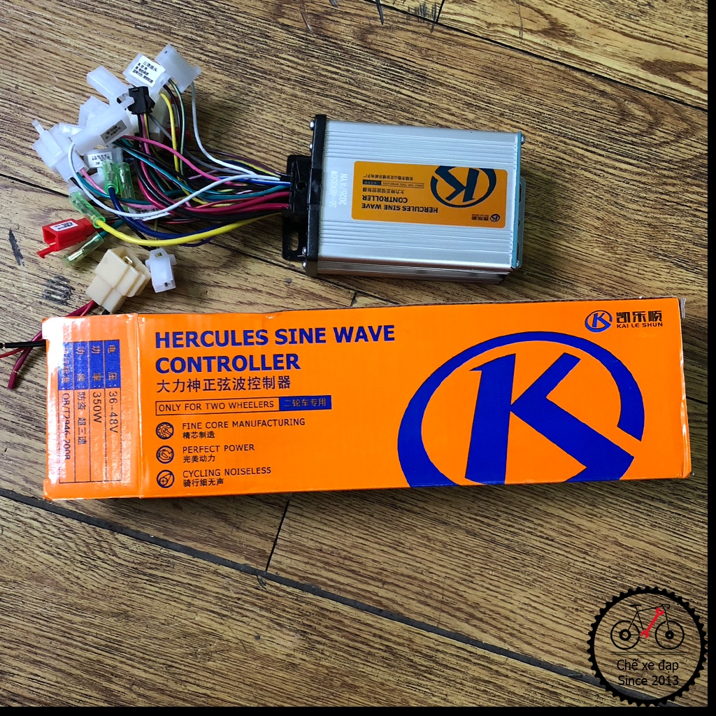 IC Điều tốc đa năng KAI LE SHUN cho xe đạp điện, có dây trợ lực 36v-48v/350w