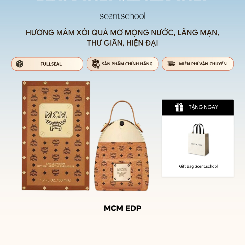 Nước Hoa Fullseal MCM EDP | Nước Hoa Unisex | Scent.school Perfume