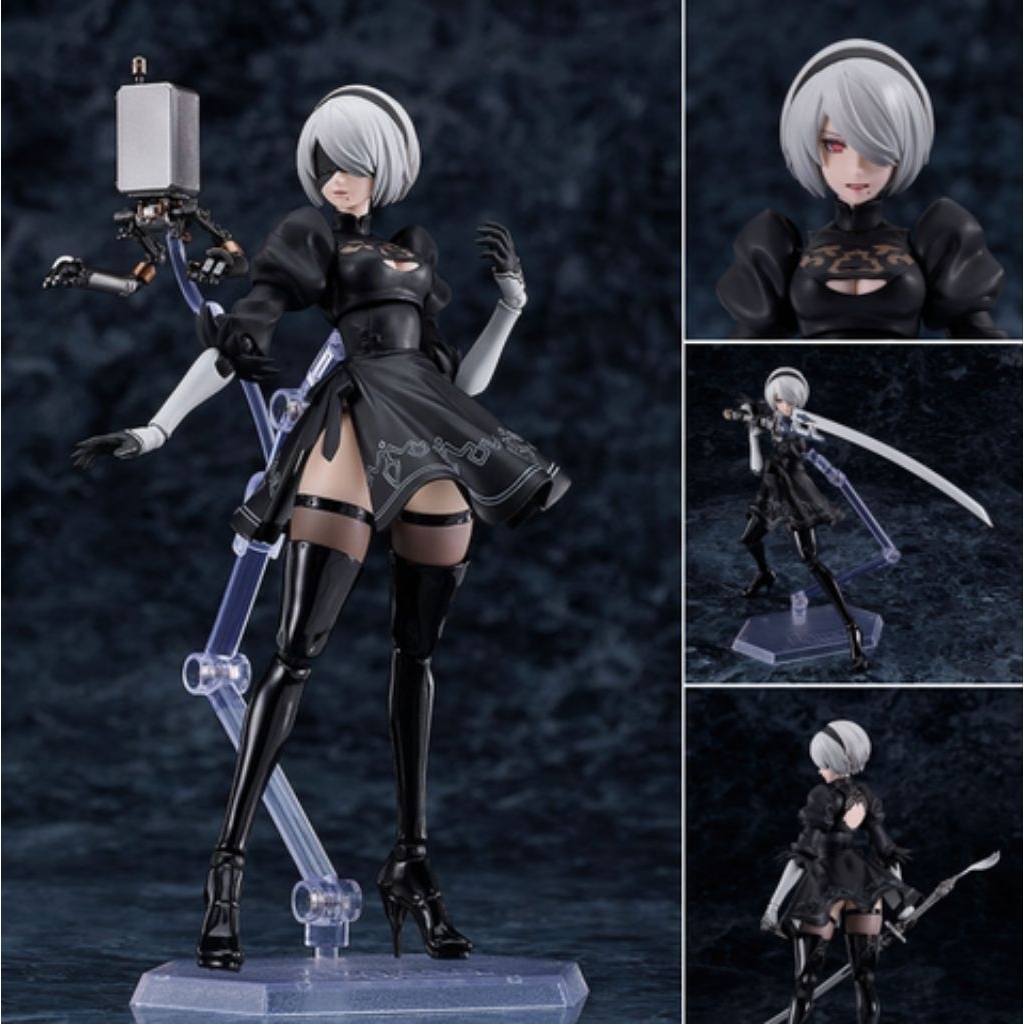 Mô Hình Chính Hãng Figma NieR:Automata Ver1.1a 2B (YoRHa No.2 Type B)