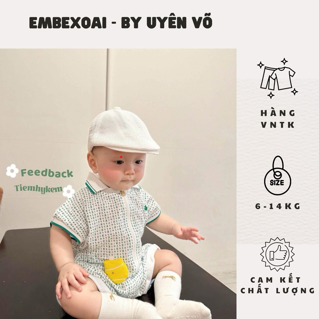 ETTOI RMK - SUIT ETTOI SIÊU XINH CHO BÉ CHẤT MÁT