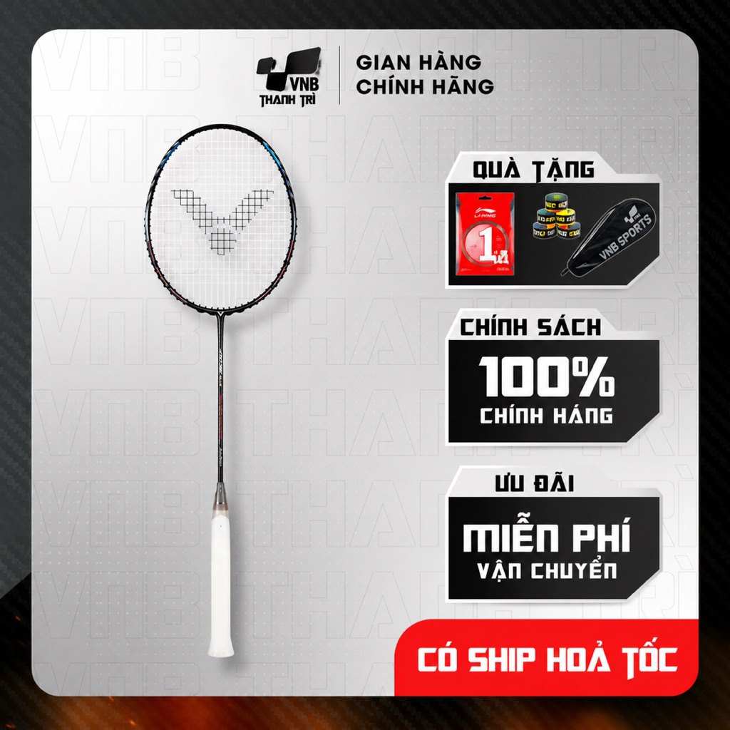 Vợt Cầu Lông Victor Auraspeed HS Plus 4u Chính Hãng Tặng Cước Lining L9 Quấn Cán Taro