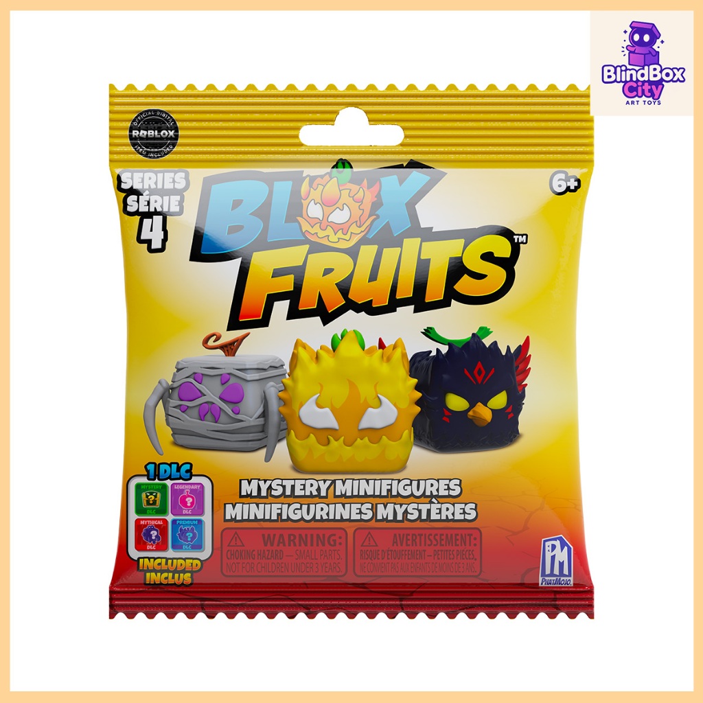 [Chính Hãng]  Mô Hình BLOX FRUITS Bí Ẩn Series 4 - Thú Bông Kèm Code - Đồ Chơi ROBLOX (Sưu Tầm)