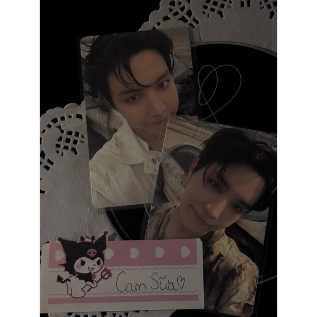 CARD BO GÓC THÀNH VIÊN JHOPE BTS | BTS CARD MEMBER