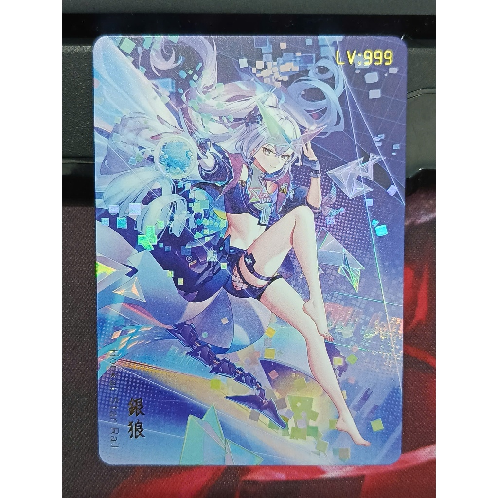 (Rain15) Thẻ bo góc nhân vật Silver Wolf – Honkai: Star Rail
