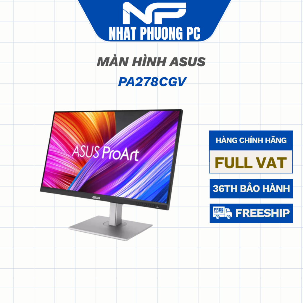 Màn hình Asus ProArt PA278CGV 27 inch IPS 2k 144Hz