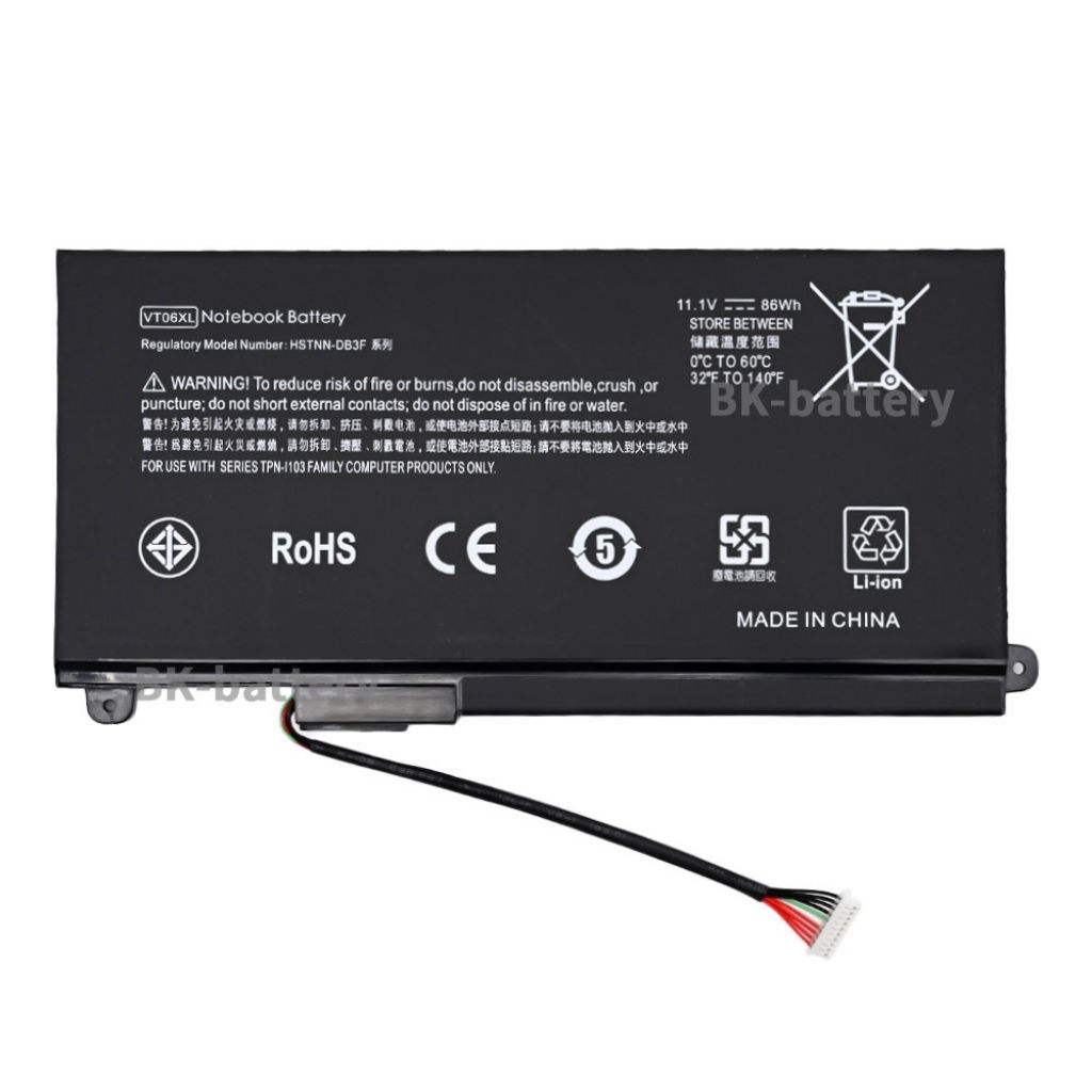 New 86Wh Genuine VT06XL Battery for HP 657240-151 657503-001 996TA008H VT06086XL