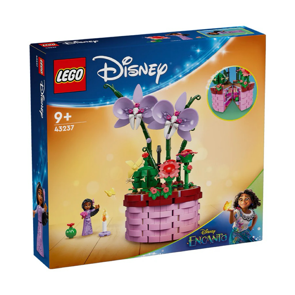 BỘ LẮP RÁP LEGO DISNEY 43237 CHẬU HOA LAN CỦA ISABELLA ENCANTO