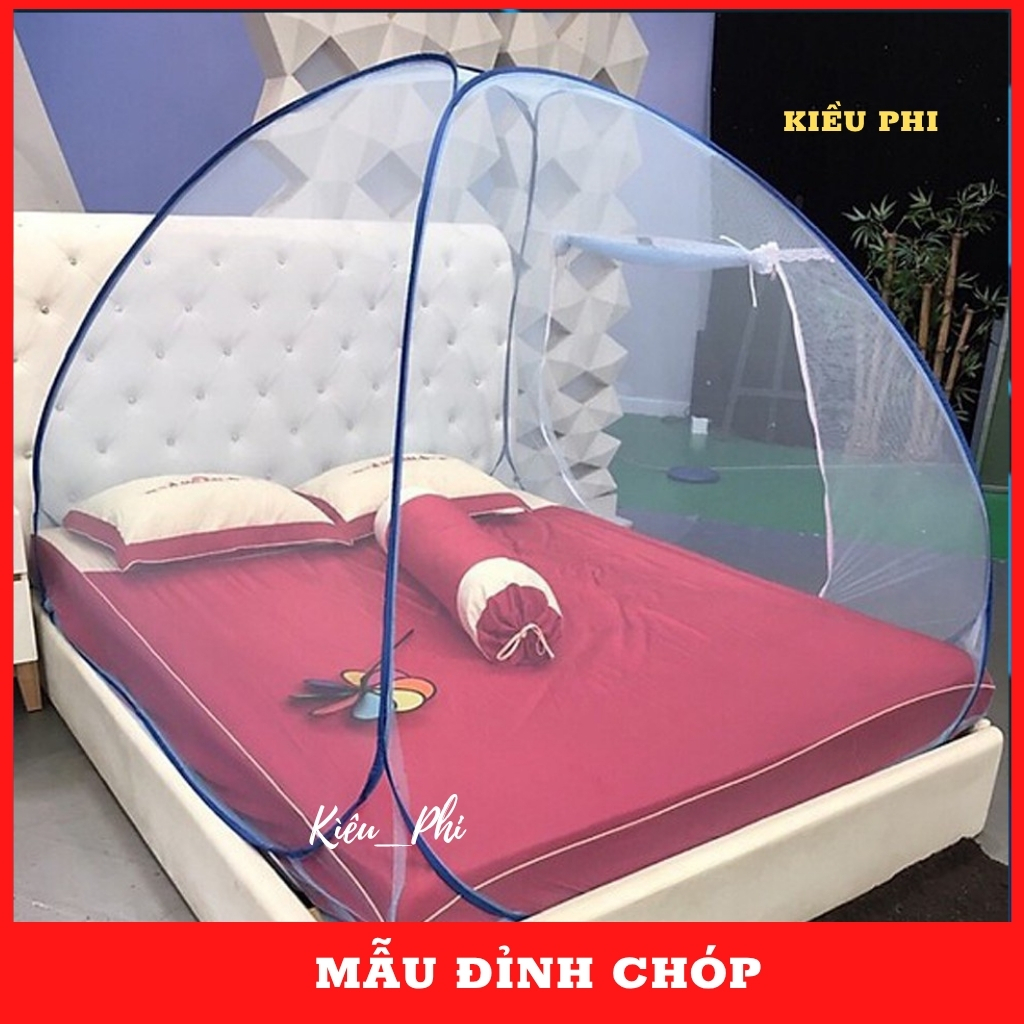 Màn ngủ chống muỗi, màn mùng tự bung đỉnh chóng, mùng gấp gọn thông minh, màn mùng 1m8 cao cấp