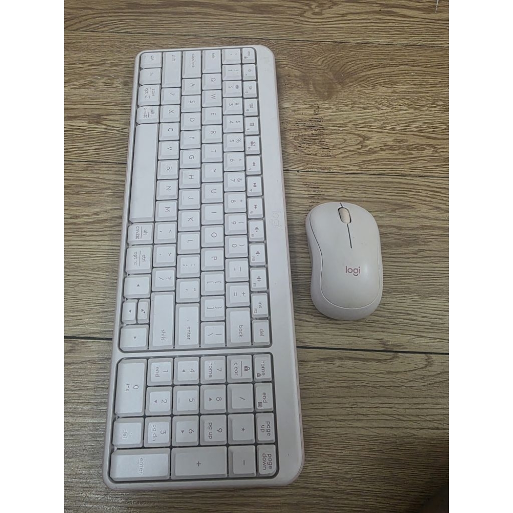 Combo Phím Chuột Không Dây Logitech K580 & M220 Silent Màu Hồng (Hàng Bãi Nhật)
