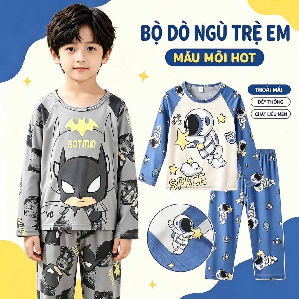 2026 New Year Collection Affordable Kids Sleepwear Kawaii Children Long Sleeve Loungewear Boys or Gi