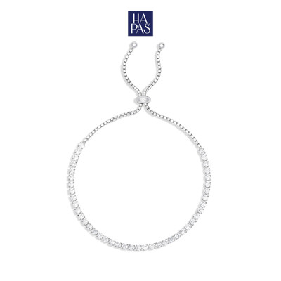Lắc Tay Silver Musee Tennis Đính Đá CZ HAPAS JEWELRY VT26051