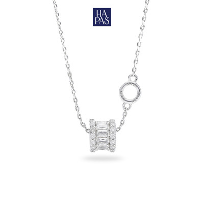 Dây Chuyền Silver Cosmos HAPAS JEWELRY Mạ Bạch Kim VC26051
