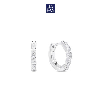 Bông Tai Silver Đính Đá Moonie HAPAS JEWELRY KT26051