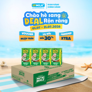 Sữa ca cao mầm lúa mạch đen VPMilk Nutrimalt 110ml