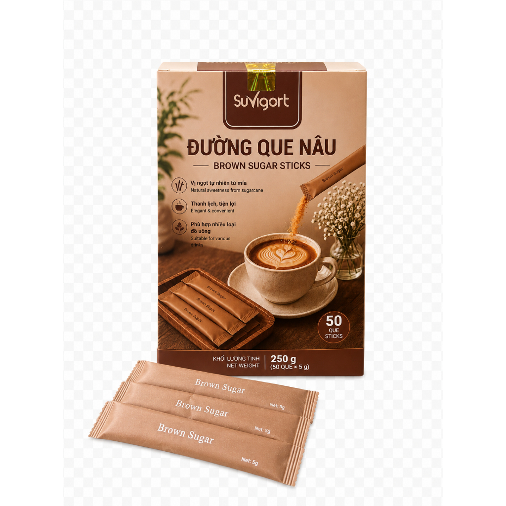 Đường que nâu Suvigort 250gr