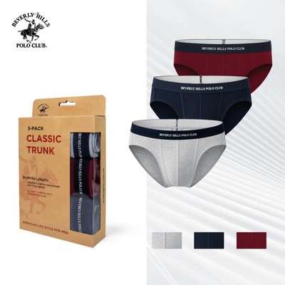 Combo 3 Quần lót nam tam giác Beverly Hills Polo Club - SETQLMBS26V081