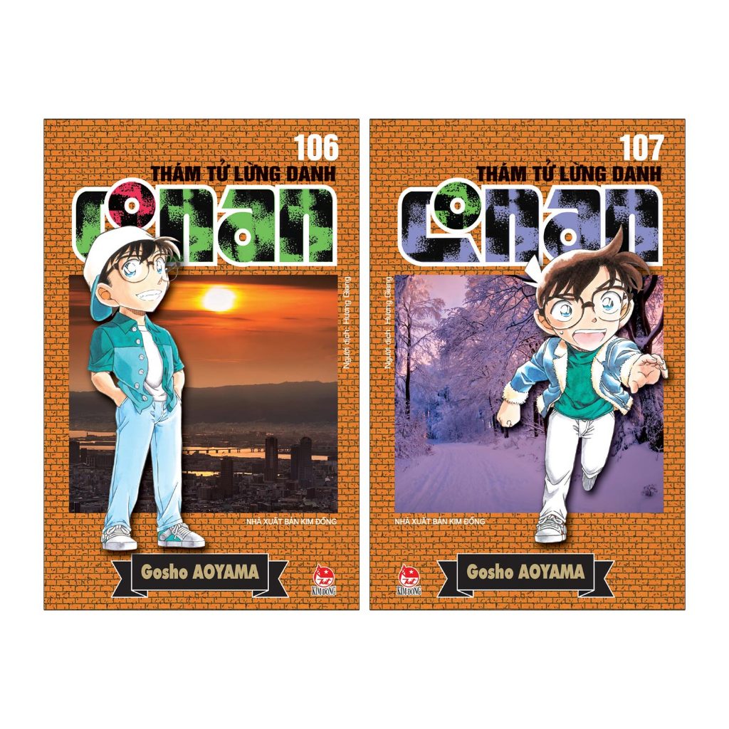 Combo Truyện - Thám tử lừng danh Conan [ Từ 01 - Tập 107 ]