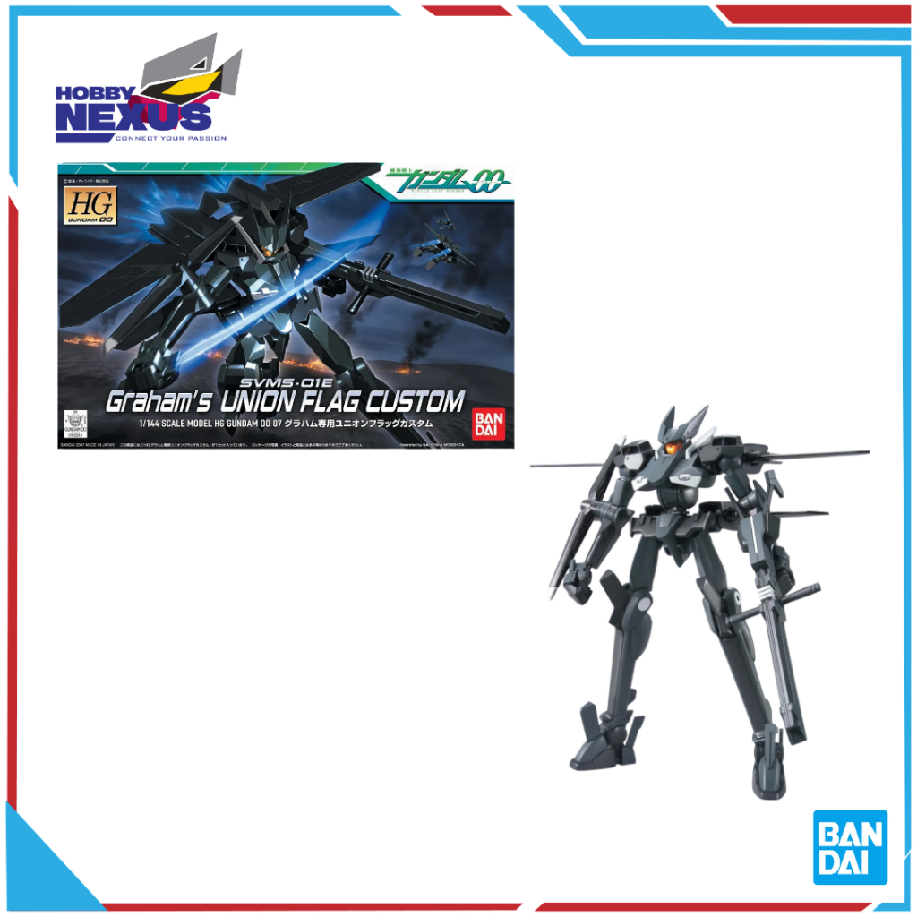Mô hình lắp ráp - BANDAI - HG 1/144 UNION FLAG (GRAHAM CUSTOM) 606402