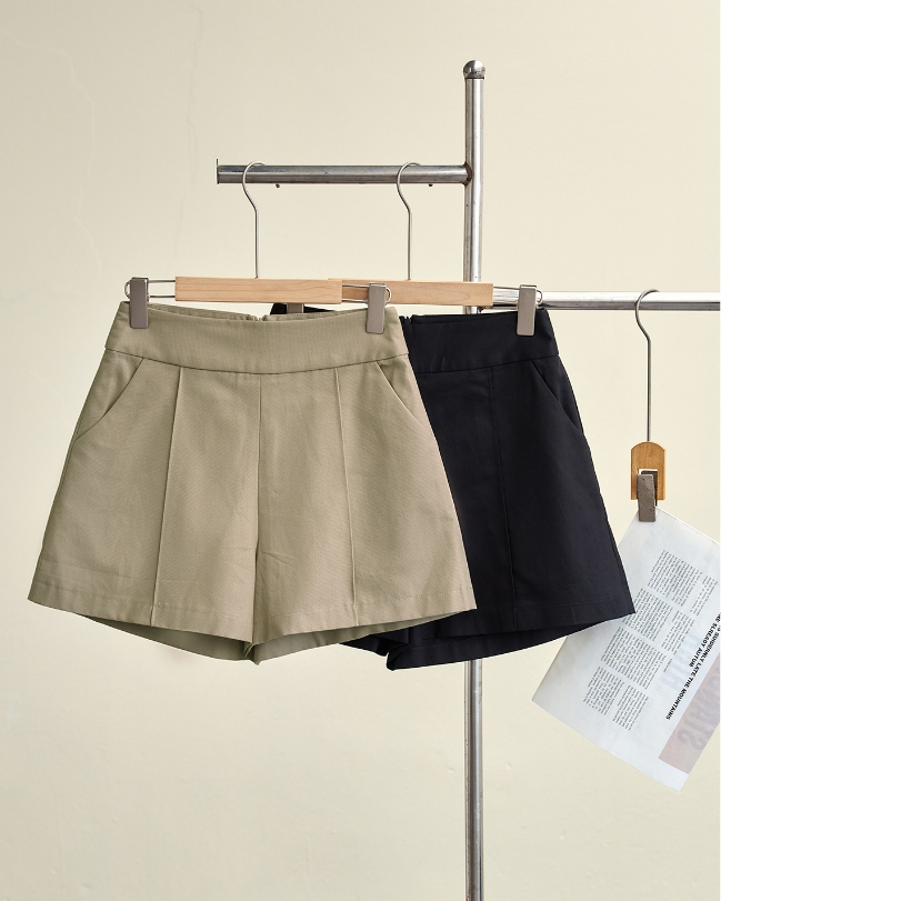 Quần Short Nữ LAMER FASHION Dáng Rộng Túi Chéo Trẻ Trung V64S26H006
