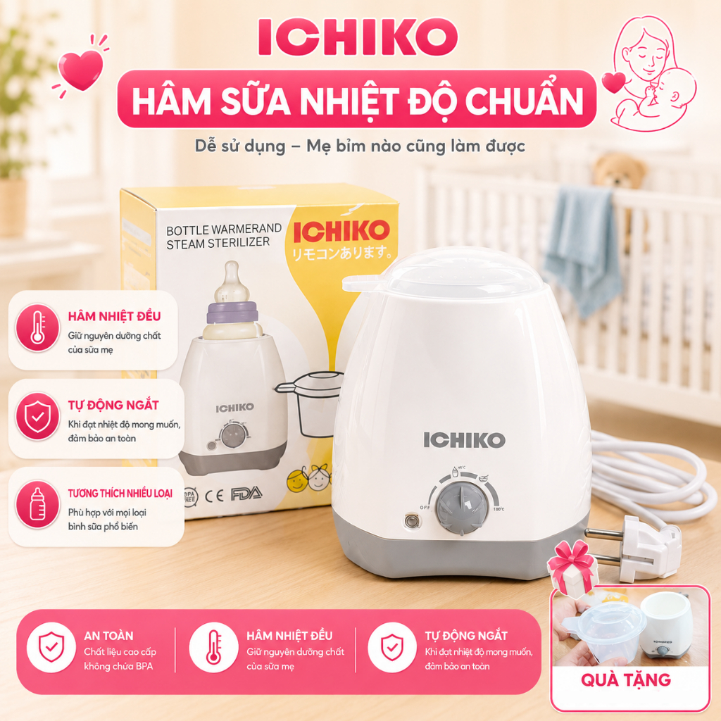 Máy hâm sữa ICHIKO