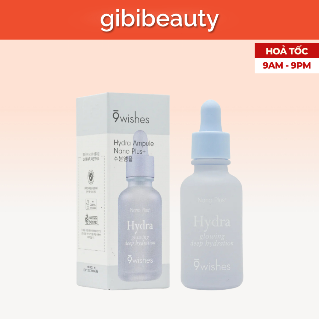 Serum 9WISHES Hydra Ampule Nano Plus 30ml