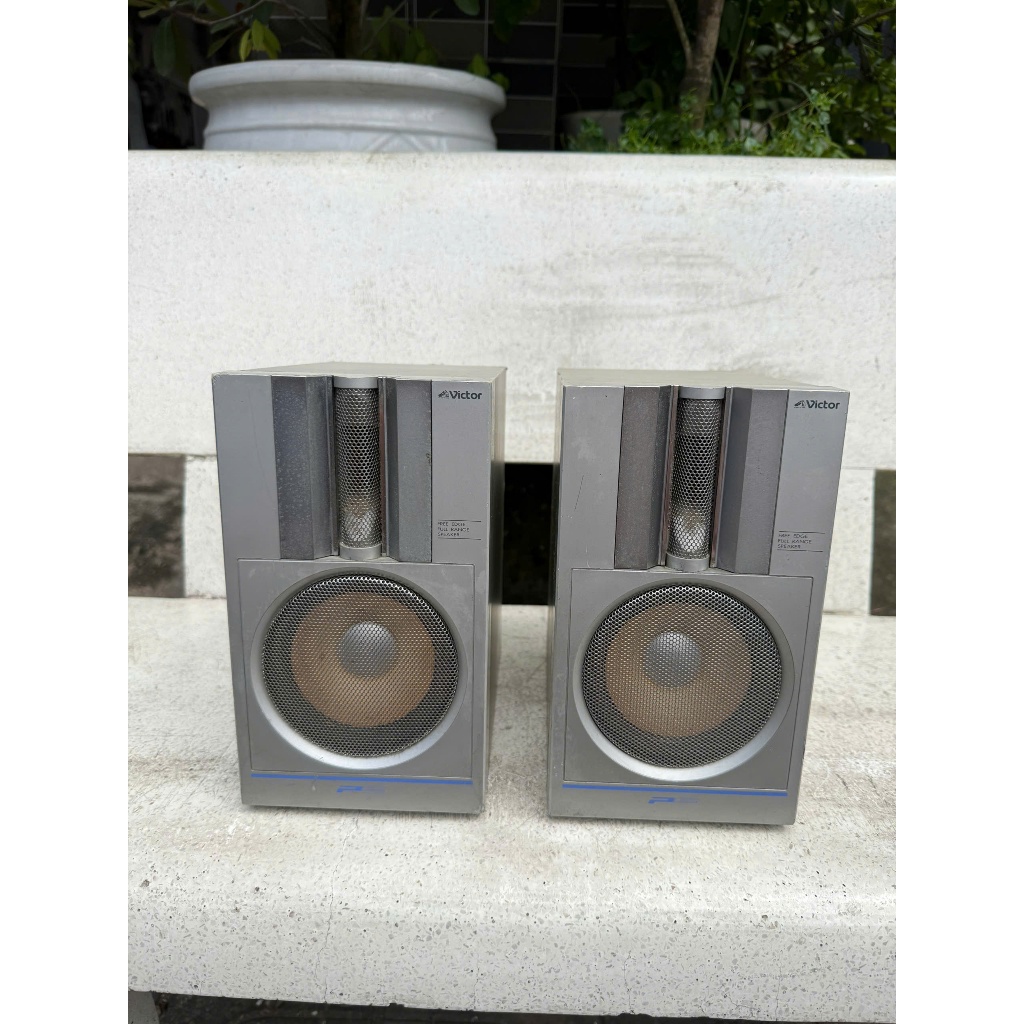 Cặp loa đài cassette 3 cục  Victor PC - B5 bãi nhật về đẹp keng hát tốt