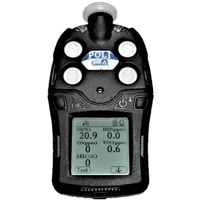 mPower mPower Multi-Gas Detector MP400P POLI Pump UL LEL/O2/H2S/CO - Wireless Soldier, part no: MPAS