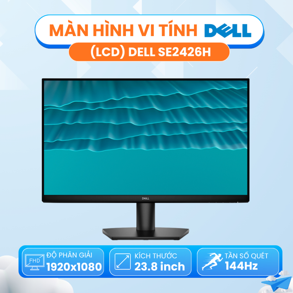 Màn Hình Dell SE2426H 23.8 Inch FHD IPS 144Hz 1ms MPRT Viền Mỏng HDMI - Hàng Chính Hãng