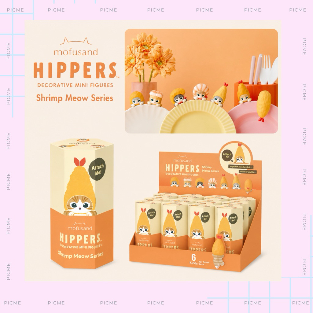 [SẴN HCM] HIPPERS Mofusand Shrimp Meow Series| Blind Box