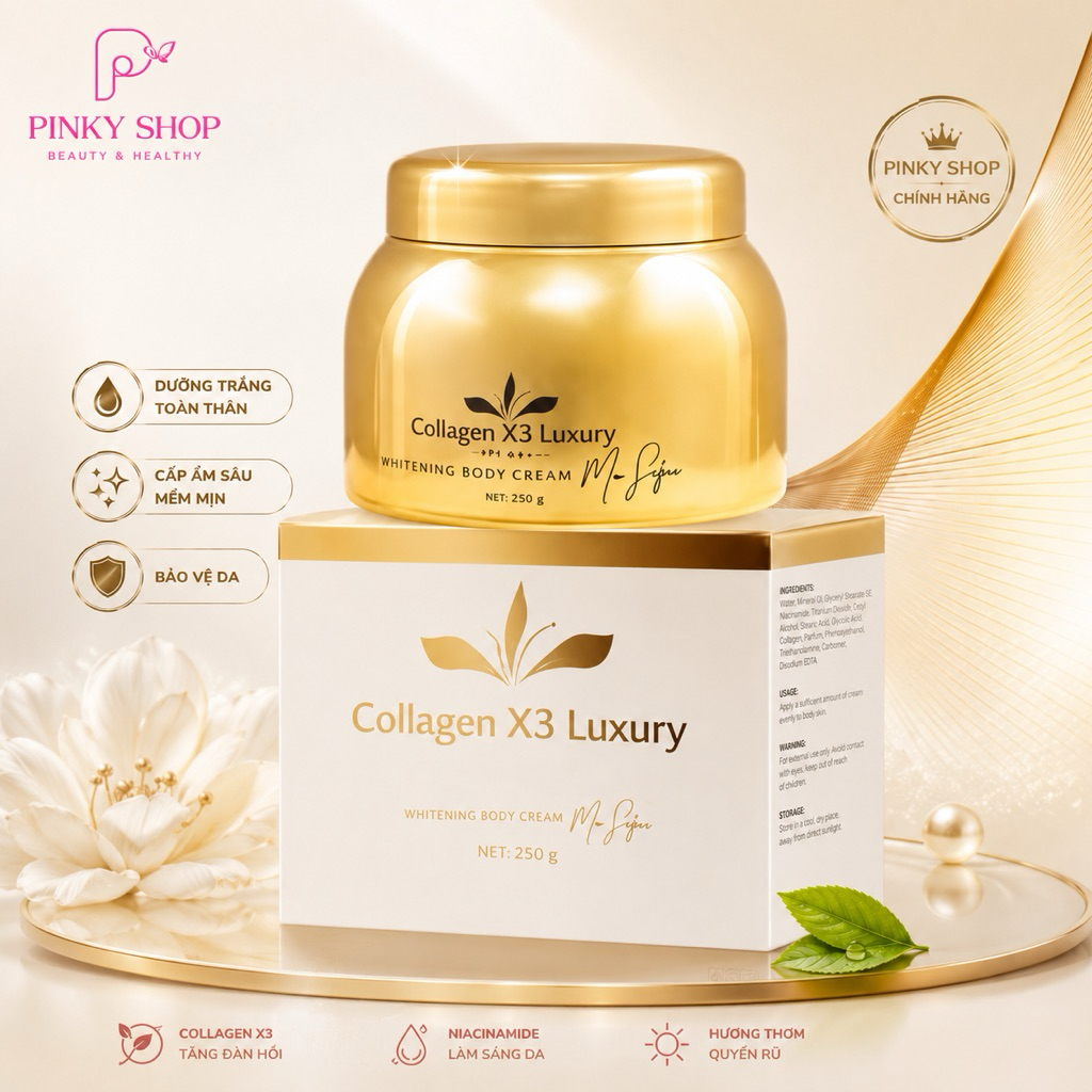 Body X3 đông Anh X3 Luxury, hỗ trợ dưỡng sáng da