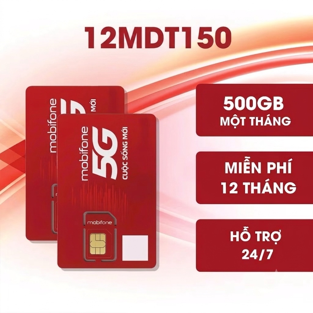 [RẺ VÔ ĐỊCH] Sim 5G Mobifone 12Mdt50, 12Mdt150, 6Mdt150, Mdt350,Tk159,Tk135,Mdt255,FHCM,6FHCM,12FHCM