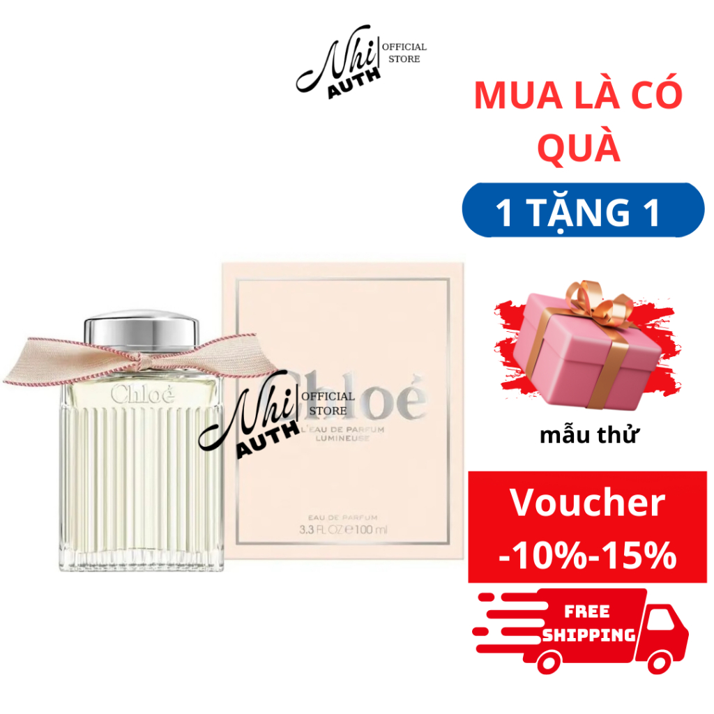 Nước hoa nữ Chloe Lumineuse EDP 100ml Auth (nguyên seal)