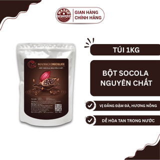 Bột Sô cô la Nguyên Chất túi 1kg thương hiệu Maxko