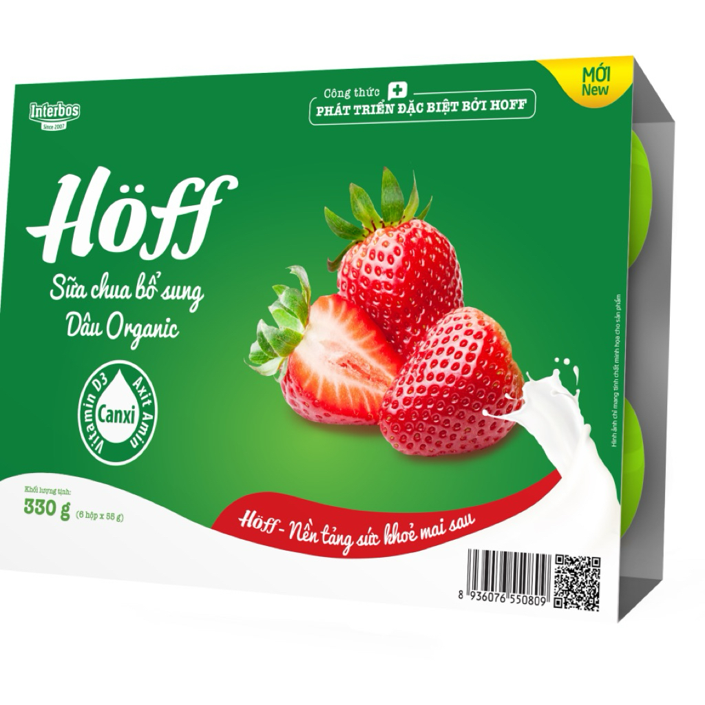 SỮA CHUA DÂU ORGANIC HOFF