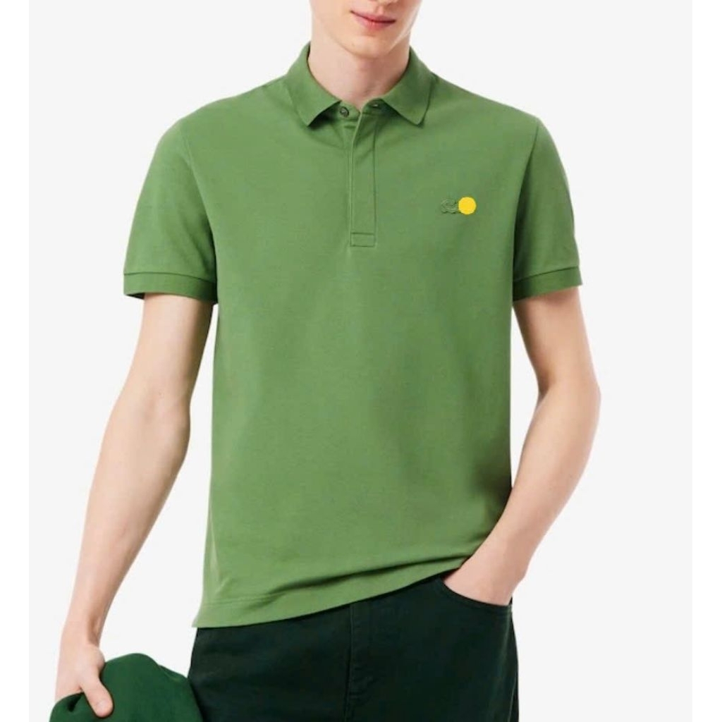 Áo Polo Nam Paris 𝐏𝐇𝟓𝟓𝟐𝟐 - Form: 𝐑𝐄𝐆𝐔𝐋𝐀𝐑 𝐅𝐈𝐓 - Màu: Green.02M - Chất liệu: Cotton Elastane - Mẫu: Hà