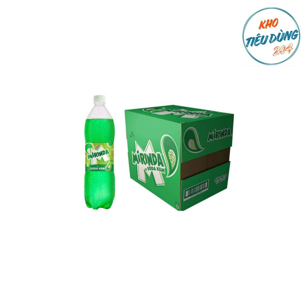 [1 Thùng] Mirinda Soda Kem 1.5L (12 Chai)
