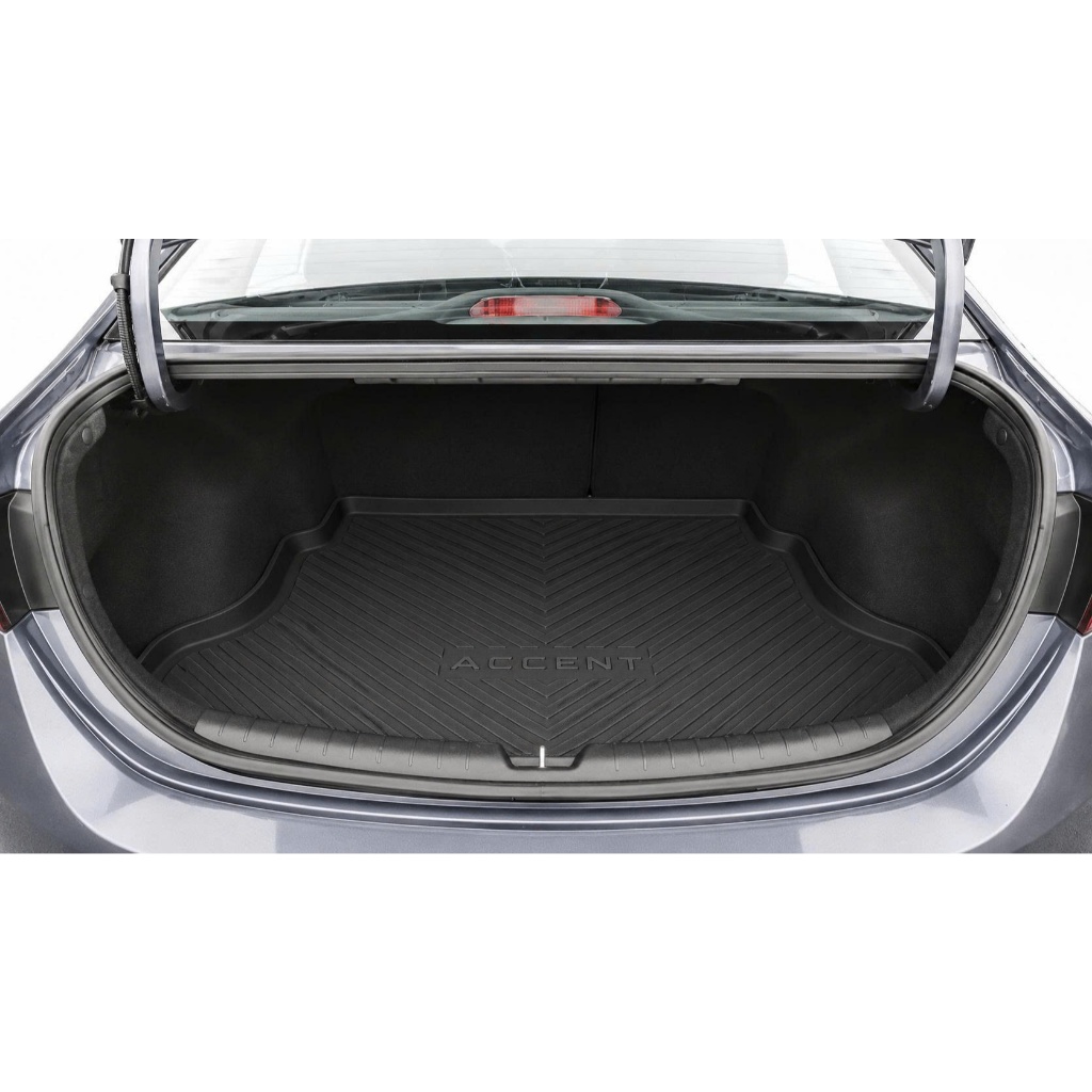 Accent 2024+. Thảm lót cốp cho xe Hyundai Accent 2024+, Tpe dẻo dai, không mùi, không bai nhão nứt g