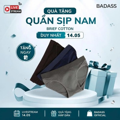 [1 Chiếc] Quần Sịp Nam Brief Cotton Viscose Co Giãn 4 Chiều Thoáng Mát Thấm Hút Tốt Ôm Body Không Hằn Đai - QSBTK602-2