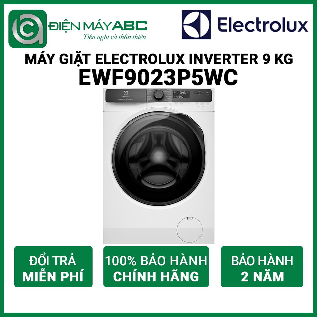 EWF9023P5WC - Máy giặt Electrolux Inverter 9 kg EWF9023P5WC màu trắng