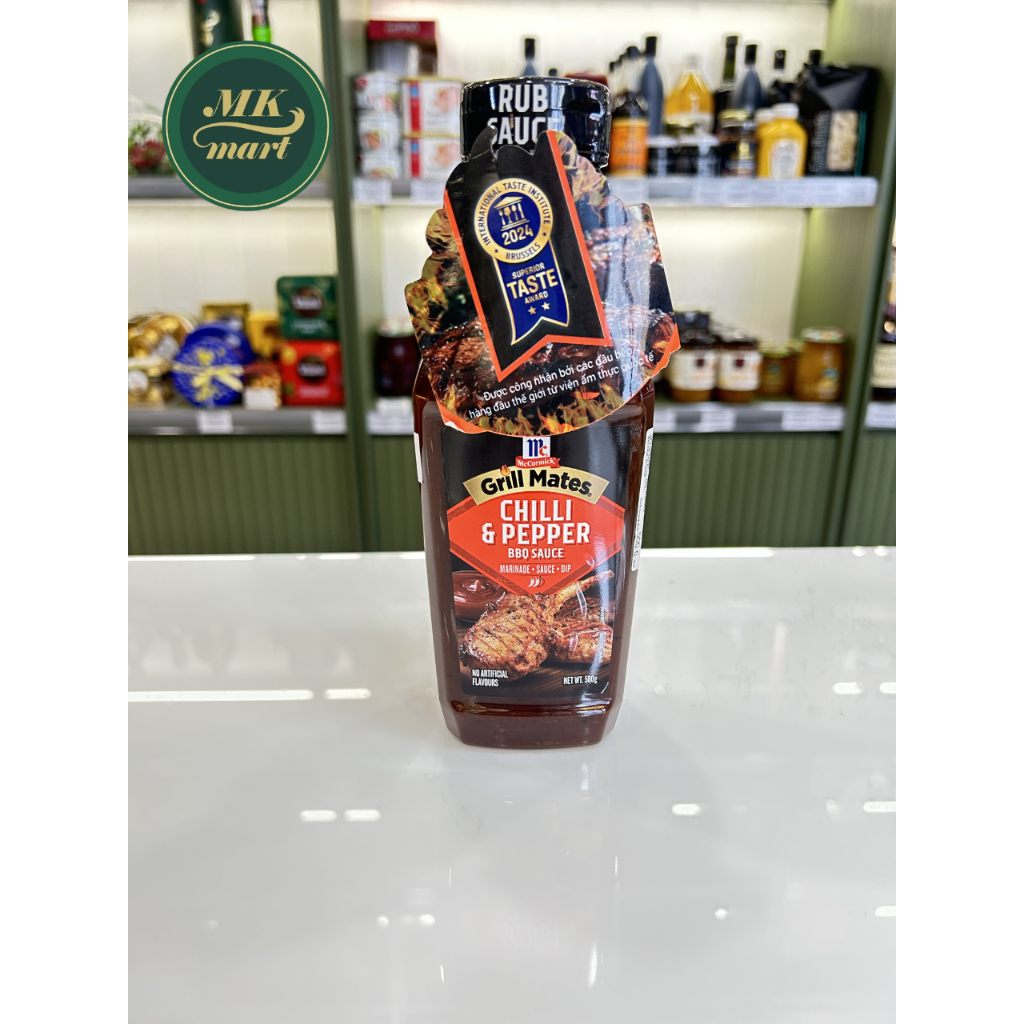 Sốt BBQ McCormick Grill Mates Chilli & Pepper