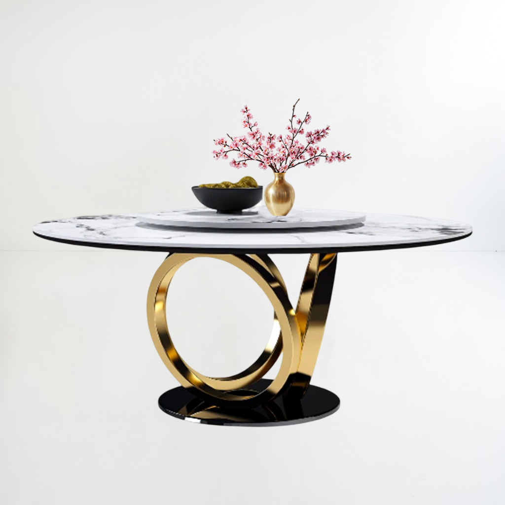 Bàn ăn,Bàn ăn tròn xoay 360 độ ,Bàn Tròn Có Mâm Xoay Cao Cấp ( Chưa Kèm Ghế), bàn xoay ăn cơm, bàn ă