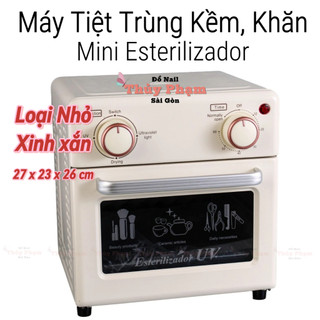 Máy tiệt trùng tia UV kềm nail STERILIZER, Mini Esterilizador chuyên nail, spa - Loại 1 Xịn Bền Tốt