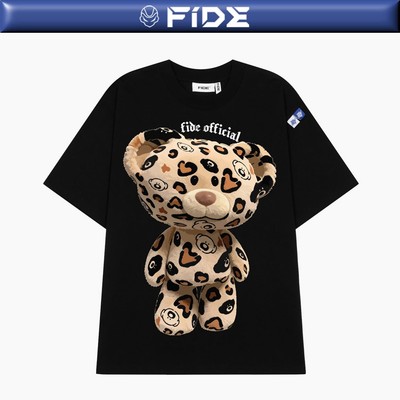 Áo thun FIDE TEDDY phông unisex form rộng local brand nam nữ cổ tròn oversize - AT310