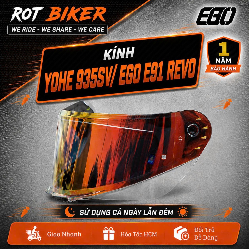 Kính Ego E91 Revo/ kính Yohe 935sv/938 Kính Revo Kính màu