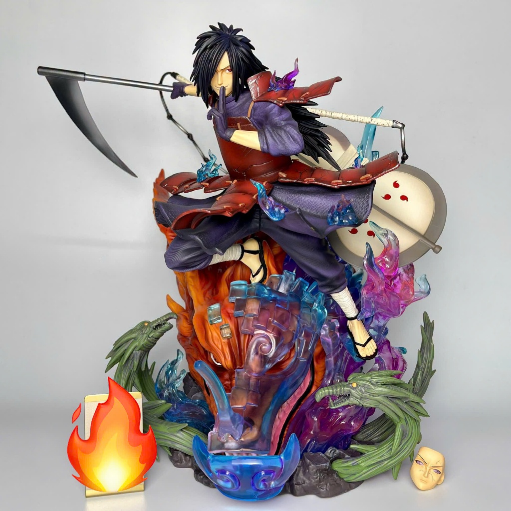 35cm - Mô Hình Madara Cửu Vĩ 2 Đầu Thay Thế JT Studio - Naruto