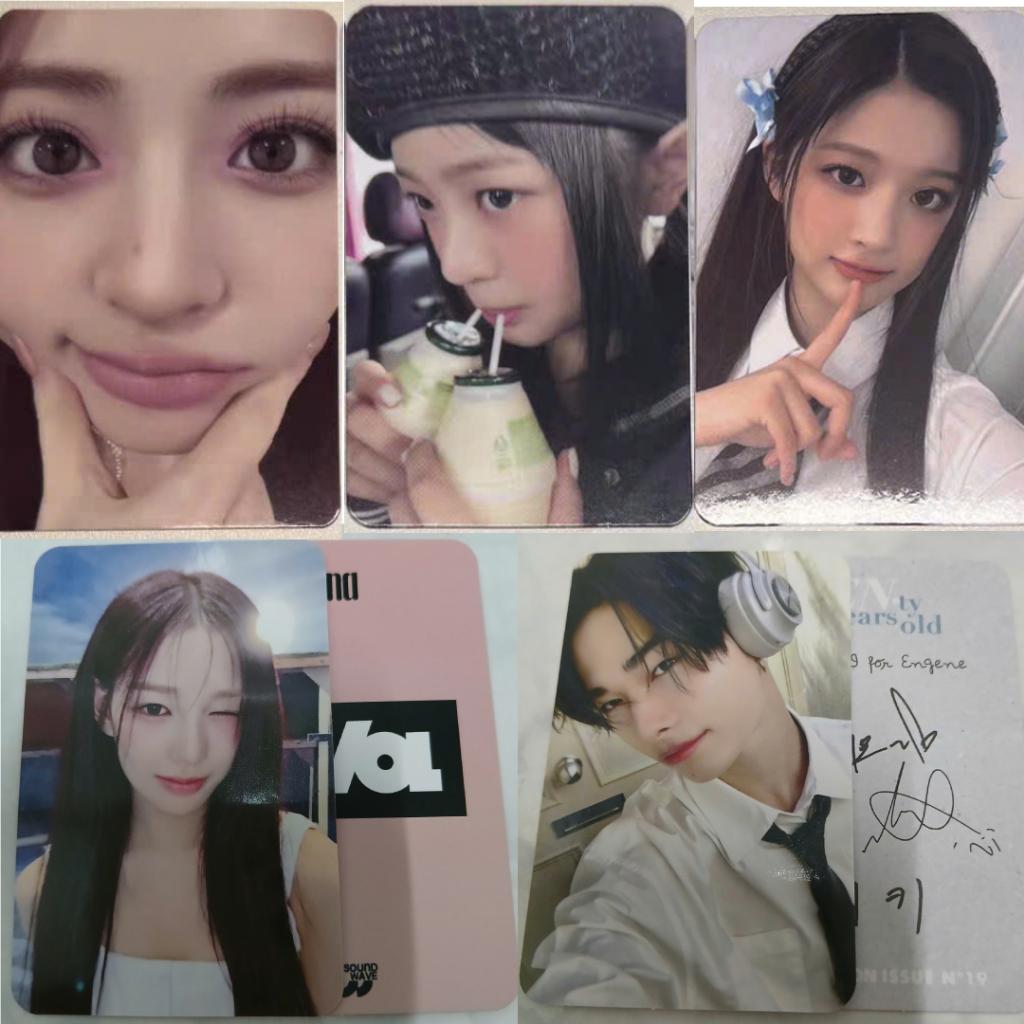 [Có sẵn] Lẻ 1 card ảnh unoff NEWJEANS, LESSERAFIM, IZNA, NMIXX, ENHYPEN