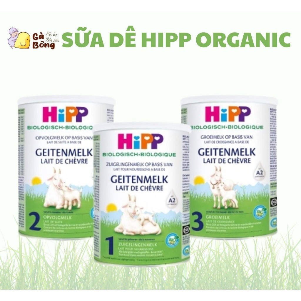 Sữa dê HiPP Organic 400g cho bé